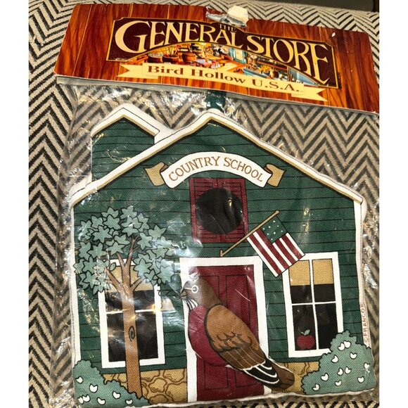 Vintage Franco General Store Country School Pot Holder - Picture 1 of 9